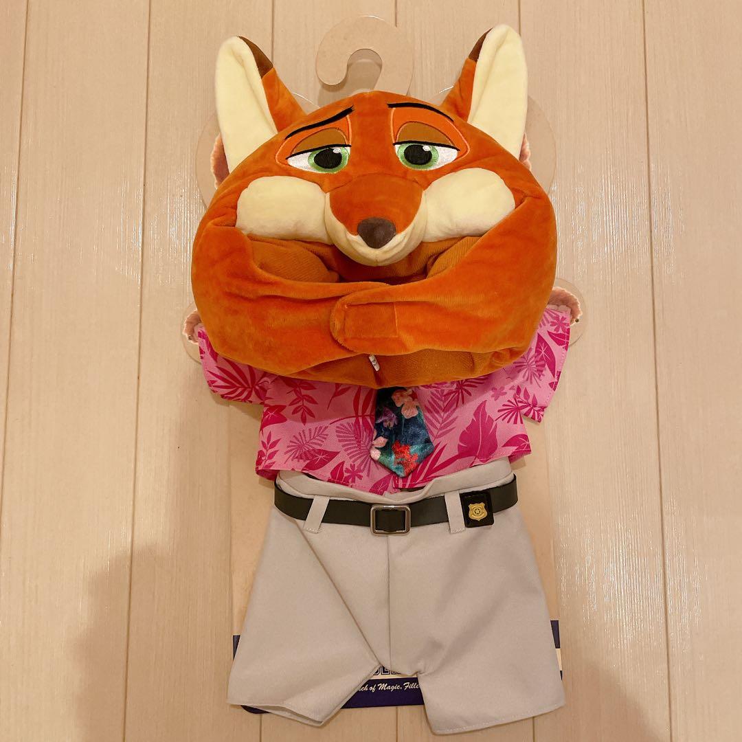 ユニベア ズートピア ニック・ワイルド コスチューム ハワイアンシャツ