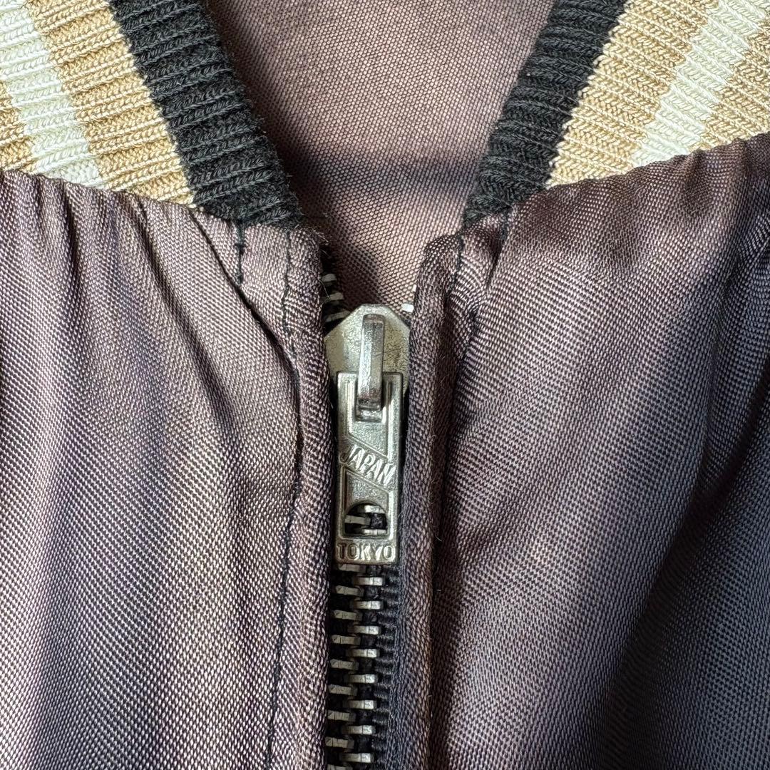 【グッドフェード】skullworks×COLLARS スカル スカジャン 刺繍