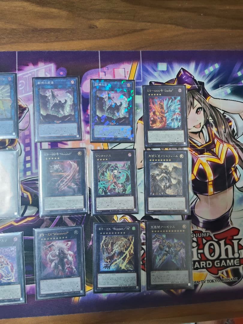 VSK9デッキ　二重スリーブ付き