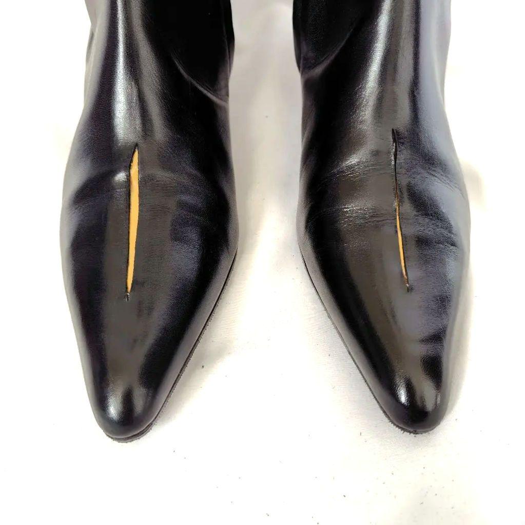 極美品❤Dries Van Noten【ドリス ヴァン ノッテン】ロングブーツ黒