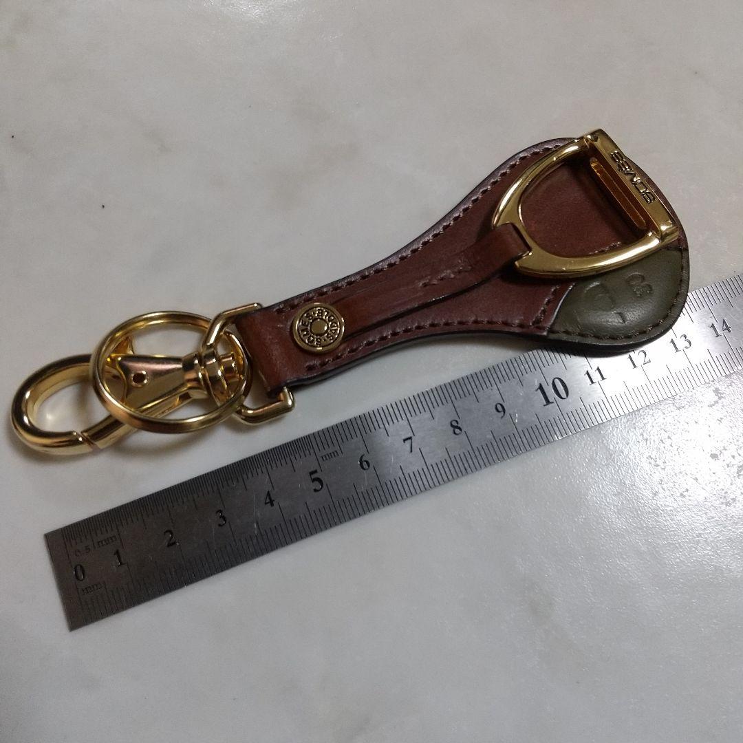 美品 SOMES SADDLE レア物 ソメスサドル キーホルダー レアカラー