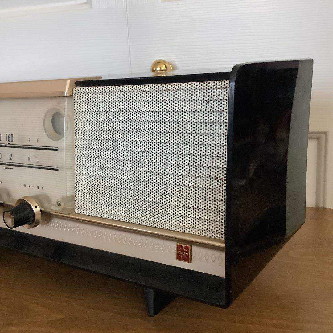 昭和レトロ　ナショナル　真空管ラジオ　松下電器産業