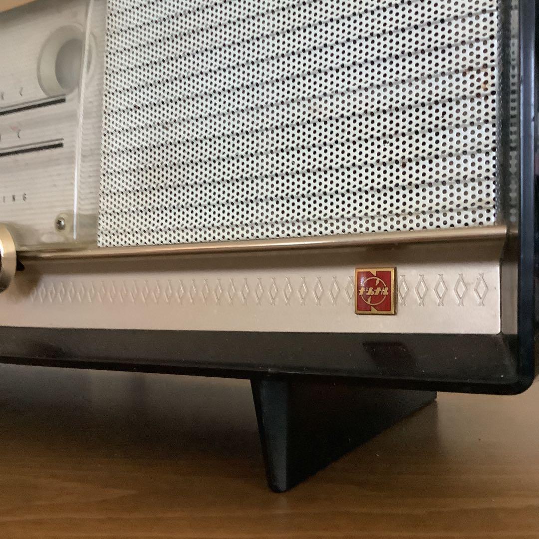 昭和レトロ　ナショナル　真空管ラジオ　松下電器産業