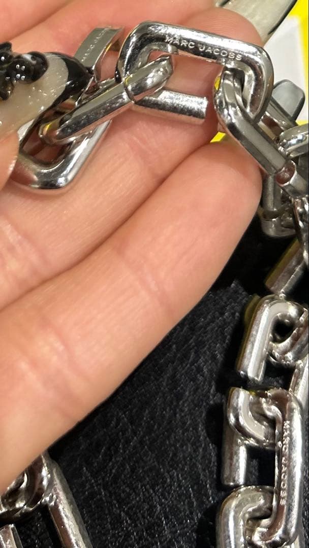 【佐藤健さん着用】MARC JACOBS シルバーメタル ネックレス