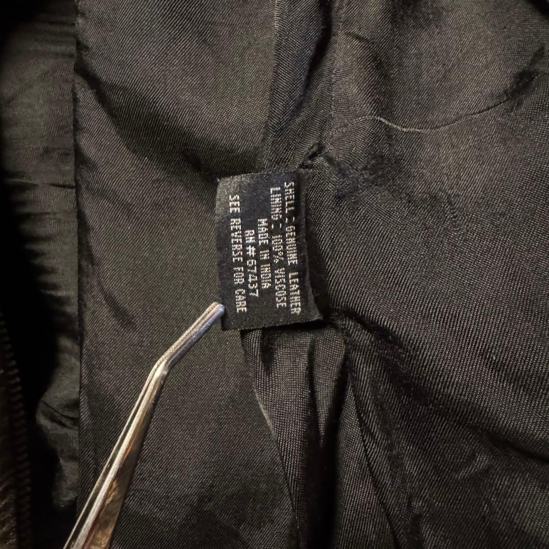 POLOJEANS Ralph Lauren シングルライダース 片ポケ 黒