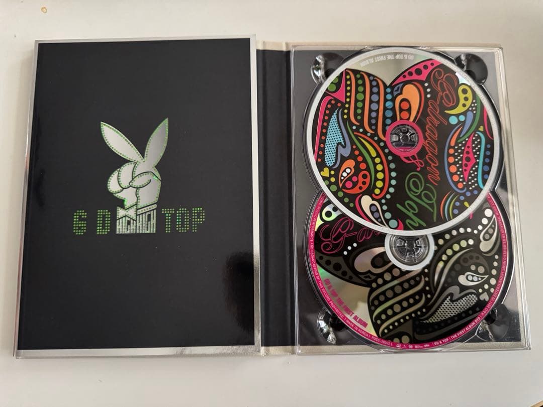 ミュージック GD&TOP THE FIRST ALBUM JAPAN EDITION