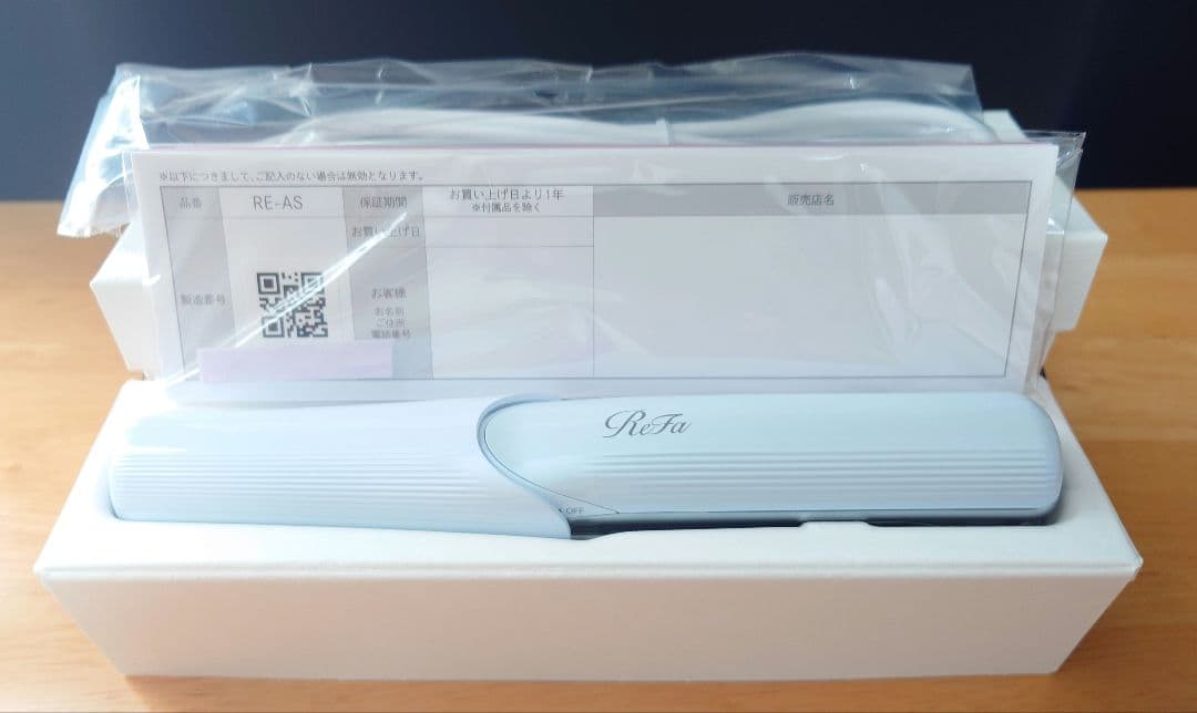 リファ ReFa　フィンガーアイロン ST　ホワイト