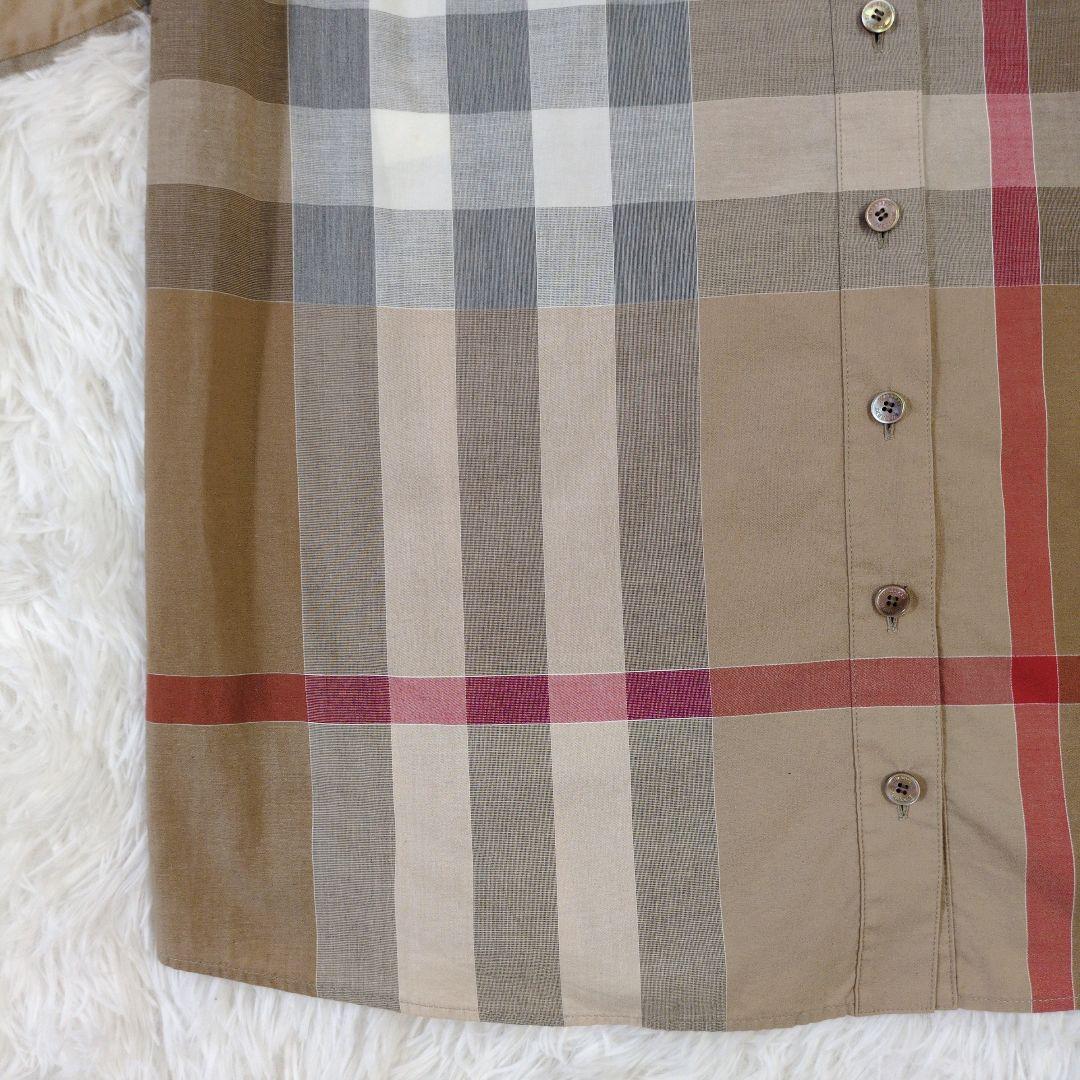 ✨美品✨ BURBERRY バーバリー Yシャツ ブラウス メガチェック 46