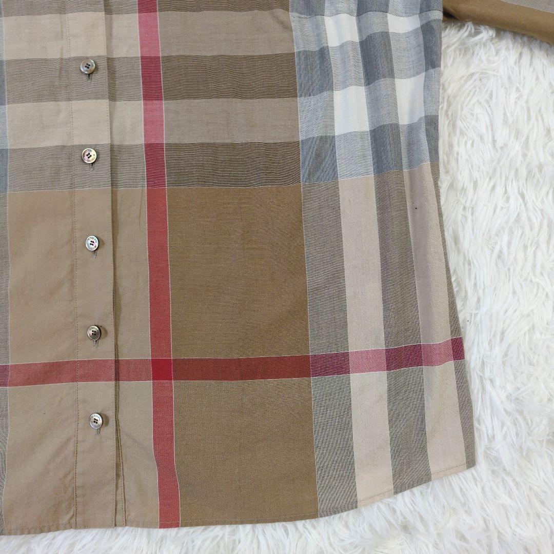 ✨美品✨ BURBERRY バーバリー Yシャツ ブラウス メガチェック 46