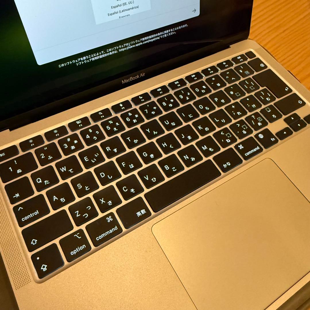 (バッテリー100%)M1 MacBookAir13インチシルバー256GB