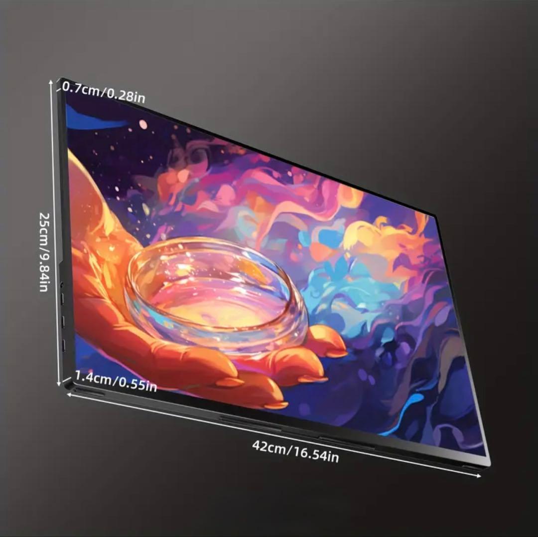 Ingknok IPS モバイルモニター 18.5インチポータブルモニター