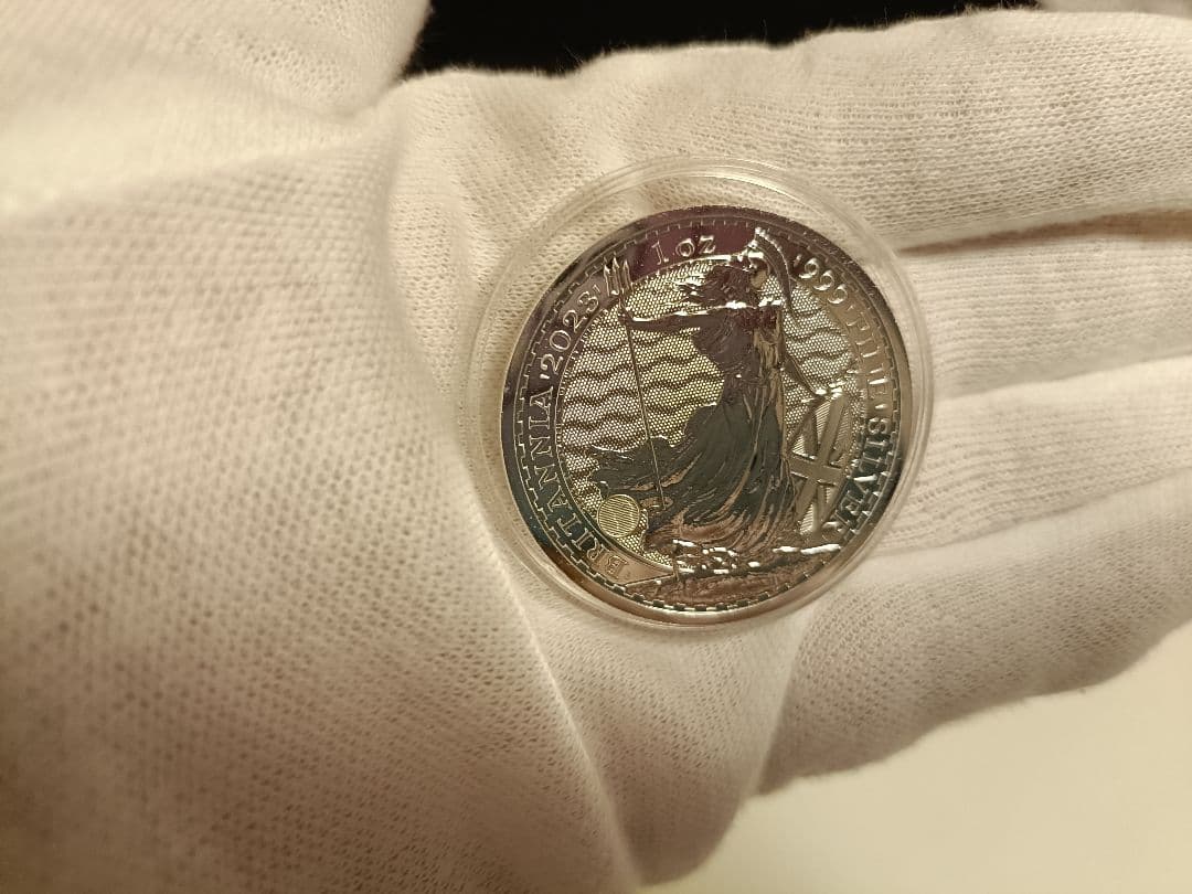 ブリタニア銀貨2枚セット★1オンス★2023年★エリザベス女王★シルバー