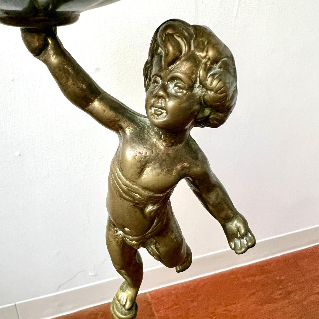 灰皿 スタンド灰皿 フランス製 アールヌーボー ロココ調 アンティーク レトロ