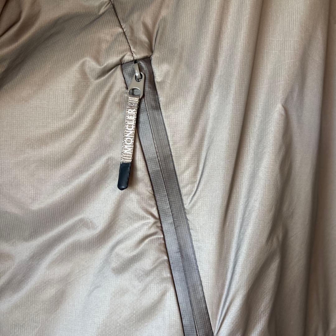 モンクレール　ハイク別注　ダウンコート　カーキブラウン　希少サイズ00