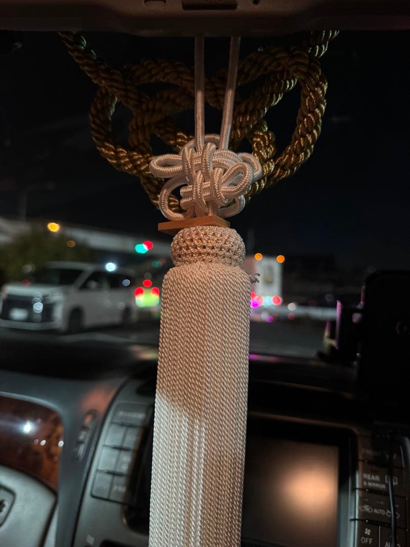 和風タッセル 車内装飾