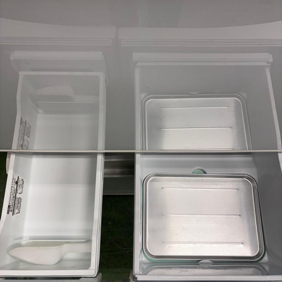 670 大型冷蔵庫　400L強　鏡面　関東配送　インバーター　自動製氷機　美品