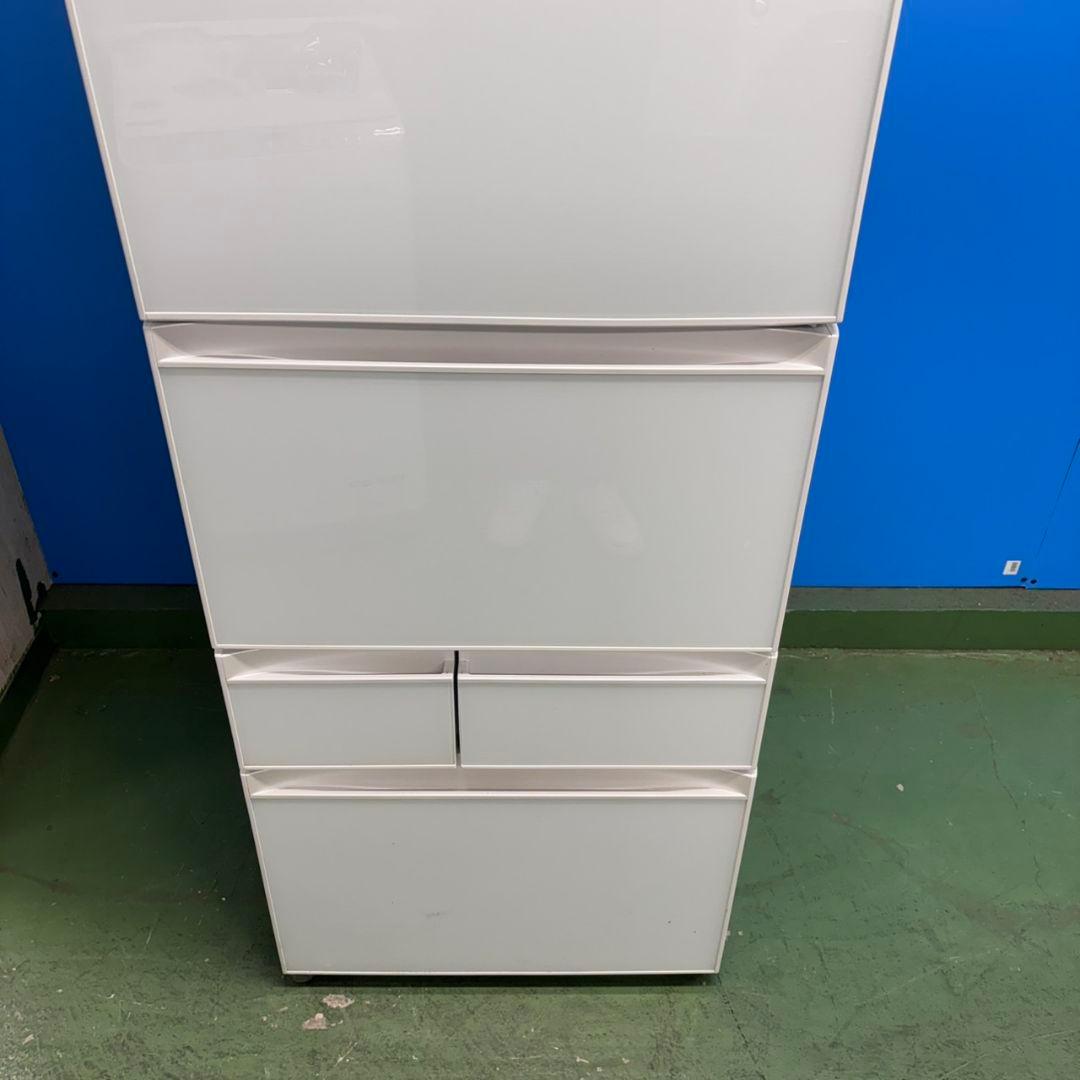 670 大型冷蔵庫　400L強　鏡面　関東配送　インバーター　自動製氷機　美品