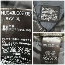 特別価格　ナノユニバース ラム レザージャケット シングルライダース 希少XL