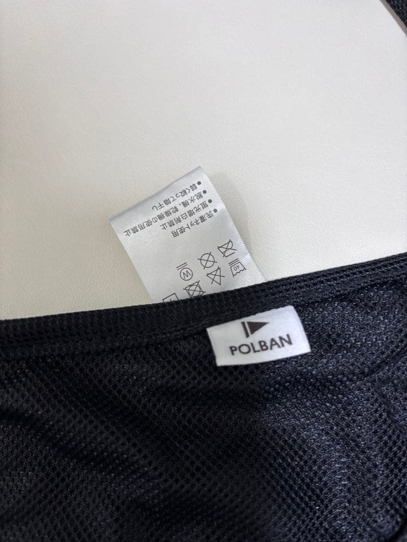 POLBAN ADVANCE ヒップシート 黒　シングルショルダー付き