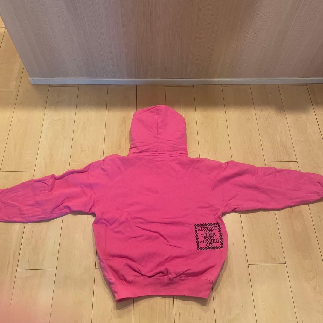 BoTT ピンク フード付きパーカー Mサイズ