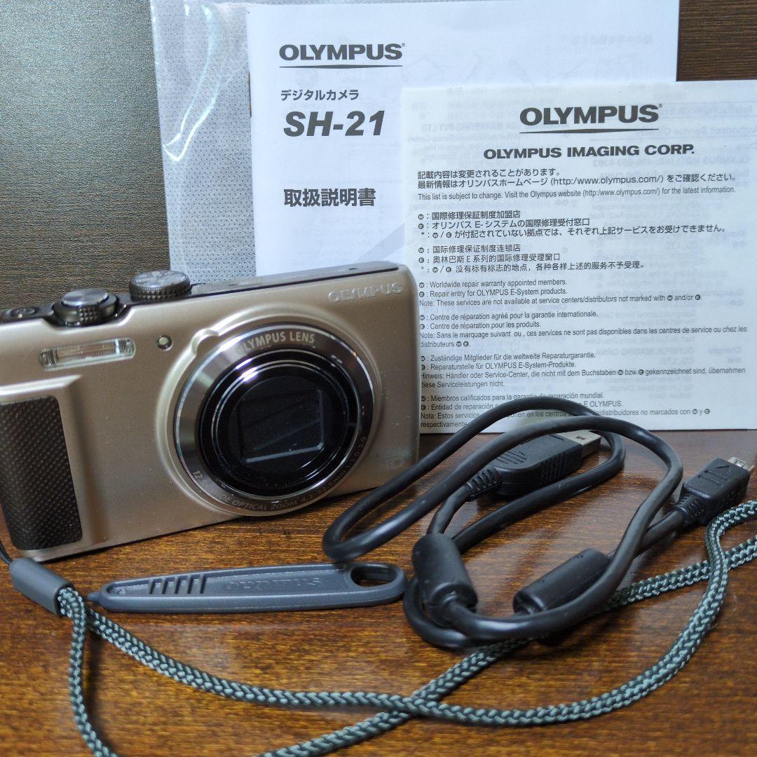 【値下】OLYMPUS デジカメ　1600万画素　 SH-21 本体 デジカメ