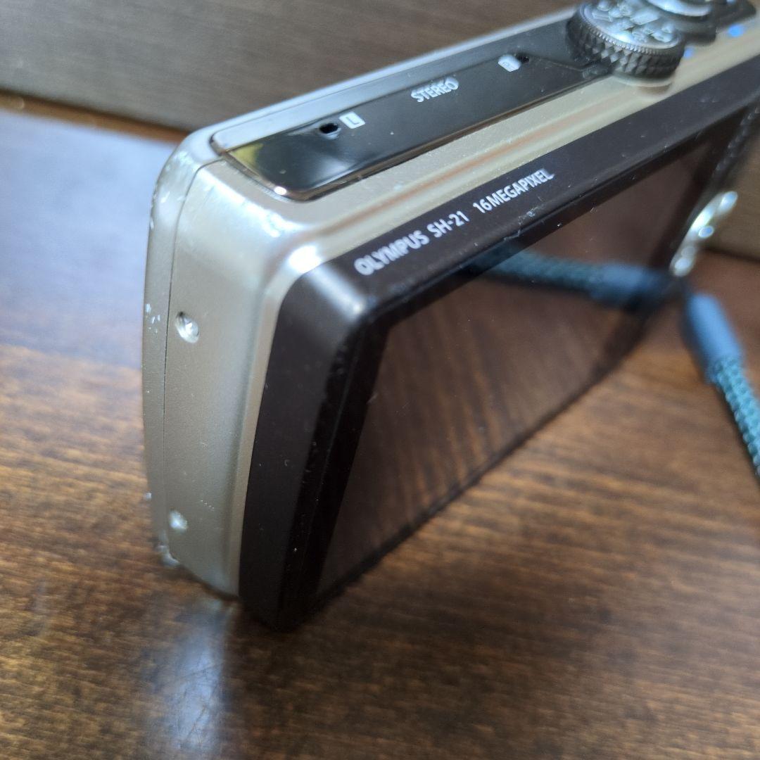 【値下】OLYMPUS デジカメ　1600万画素　 SH-21 本体 デジカメ