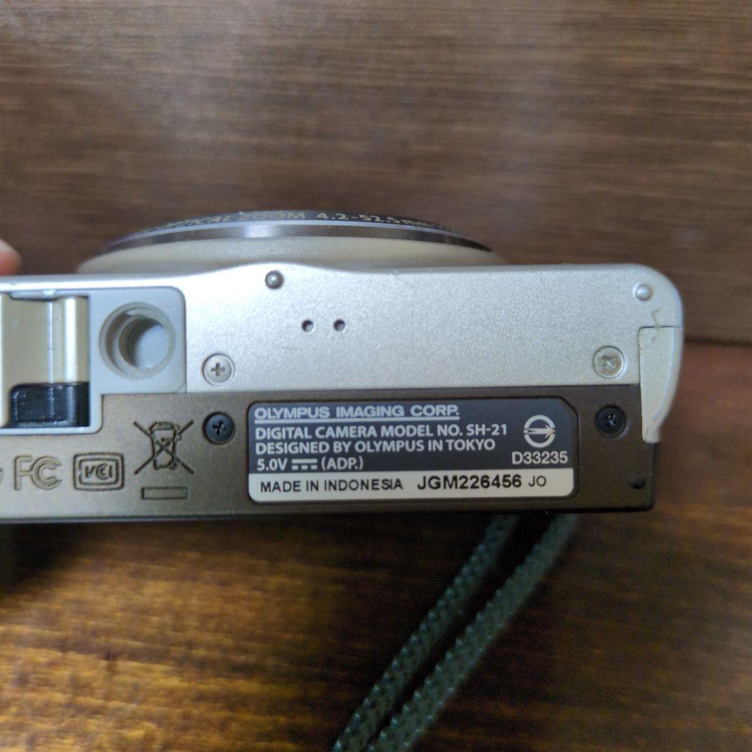【値下】OLYMPUS デジカメ　1600万画素　 SH-21 本体 デジカメ