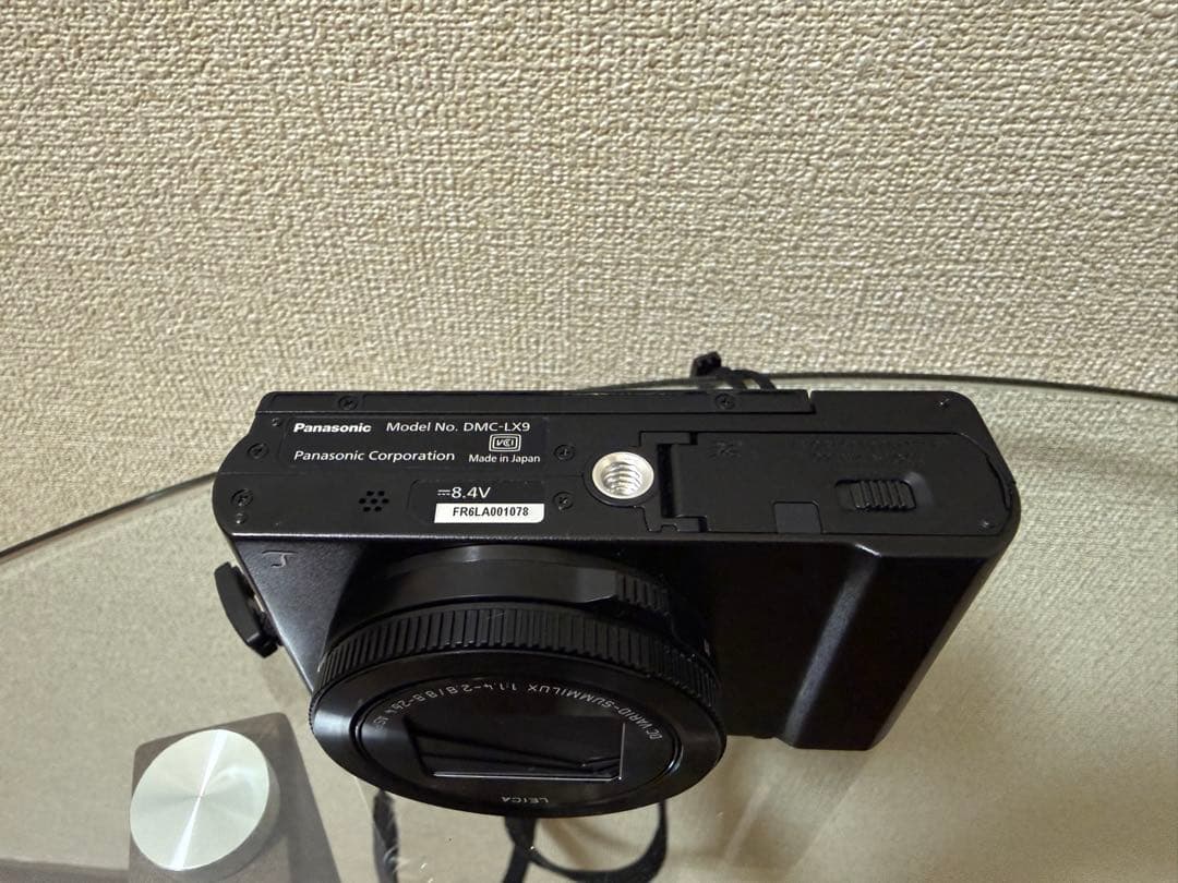 【中古】Panasonic DMC-LX9 充電ケーブル・バッテリーなし
