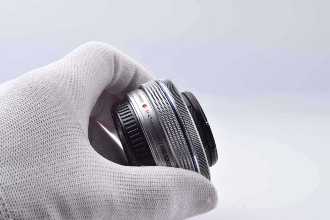 #49c 美品 オリンパス 電動パンケーキ ズームレンズ 14-42mm EZ