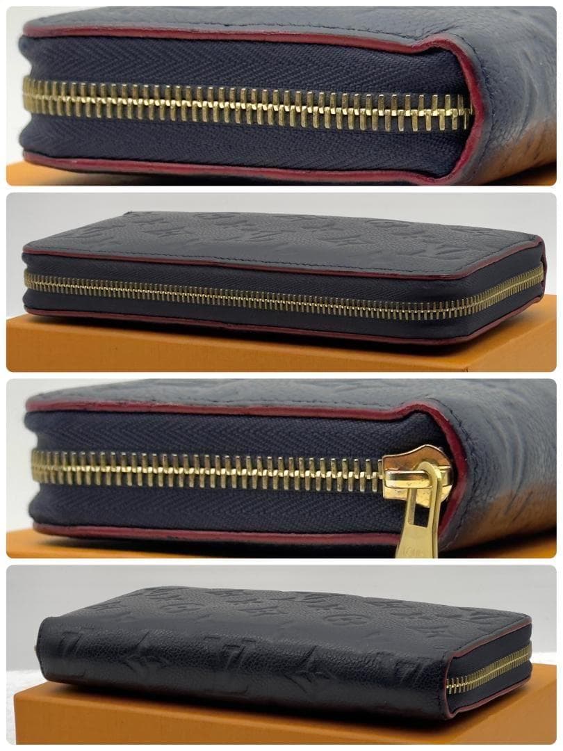 ルイヴィトン アンプラント ジッピーウォレット マリーヌルージュ 新型