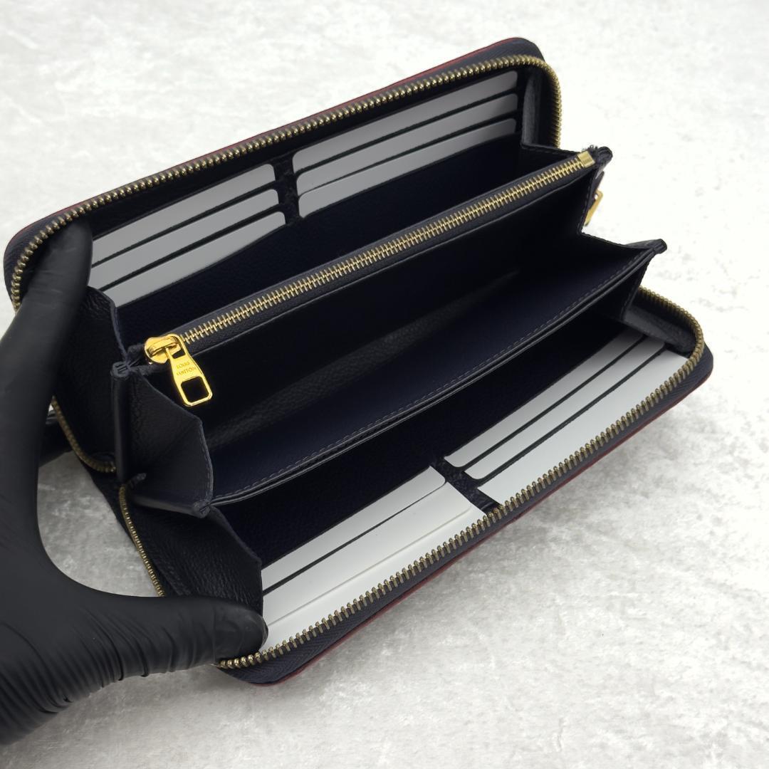 ルイヴィトン アンプラント ジッピーウォレット マリーヌルージュ 新型