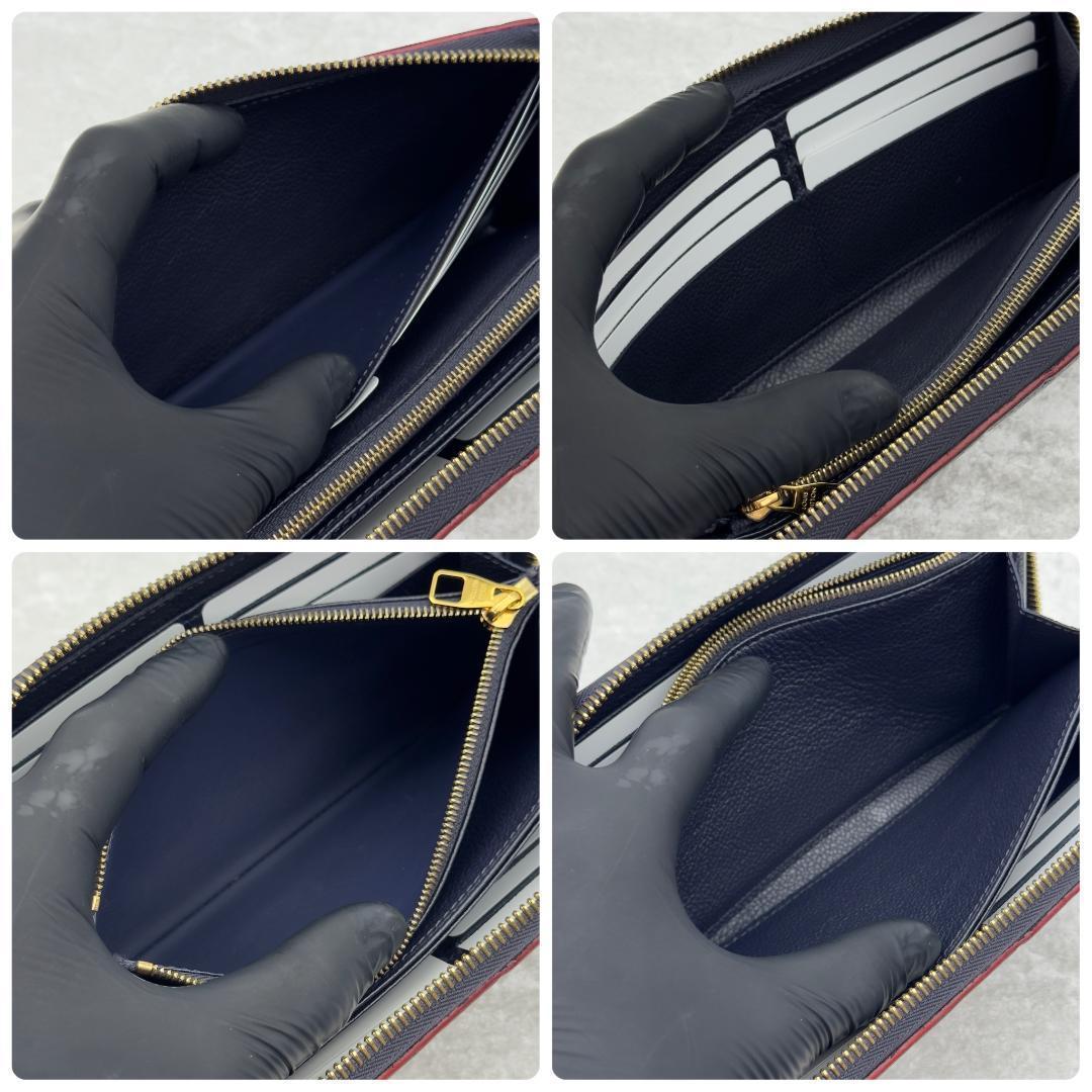 ルイヴィトン アンプラント ジッピーウォレット マリーヌルージュ 新型