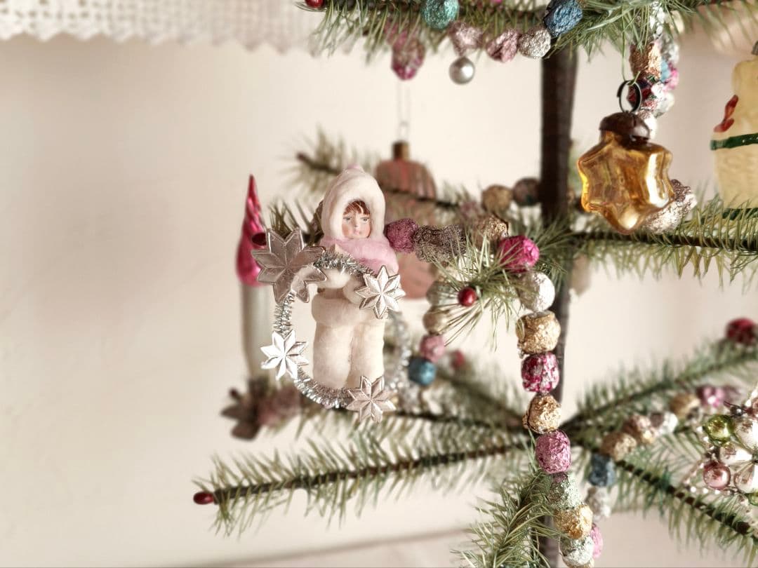 【ひまわり さま】christmas doll ୨୧ 星のシルバーリースと女の子