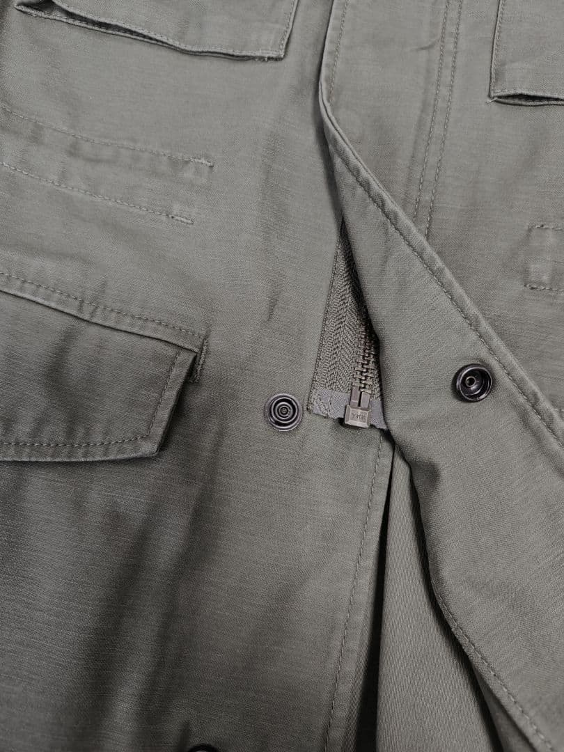 【TOMORROWLAND】スラブバックサテン ミリタリージャケット