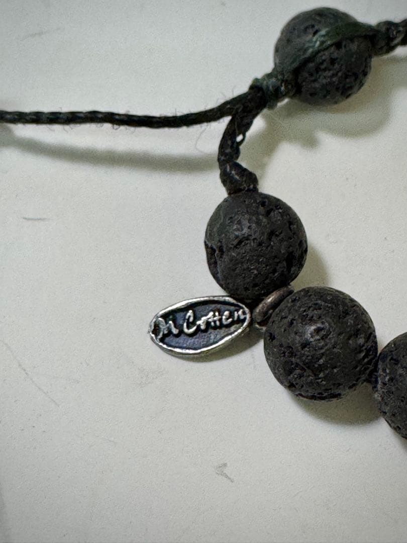 M.Cohen ラヴァブレスレット　シルバー925 スカル