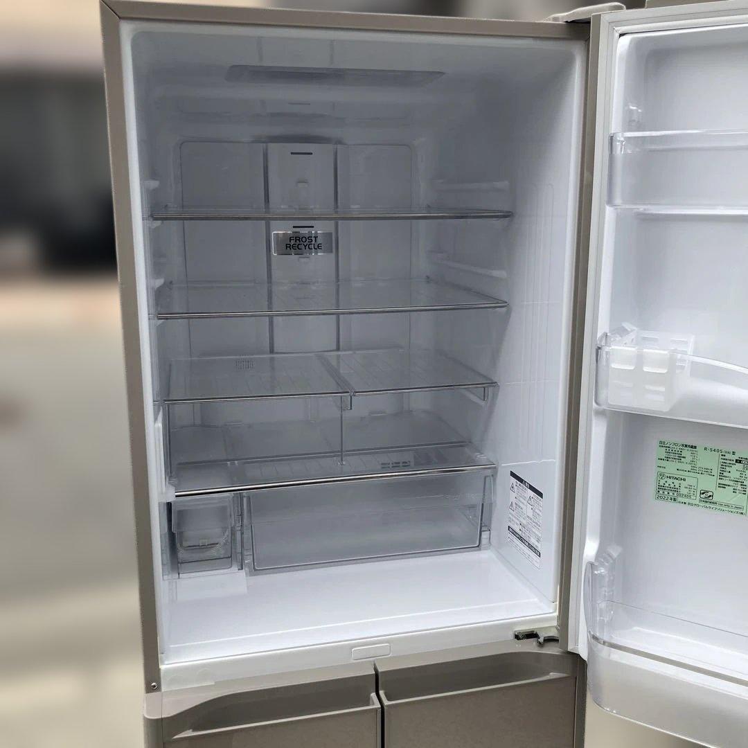 HITACHI 冷蔵庫　2022年製　400L R-S40S