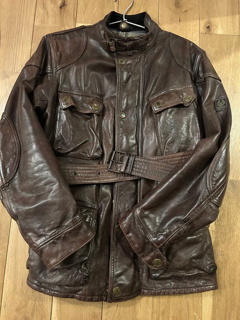 価格相談可 Belstaff ベルスタッフ パンサー トライアルマスター レザー