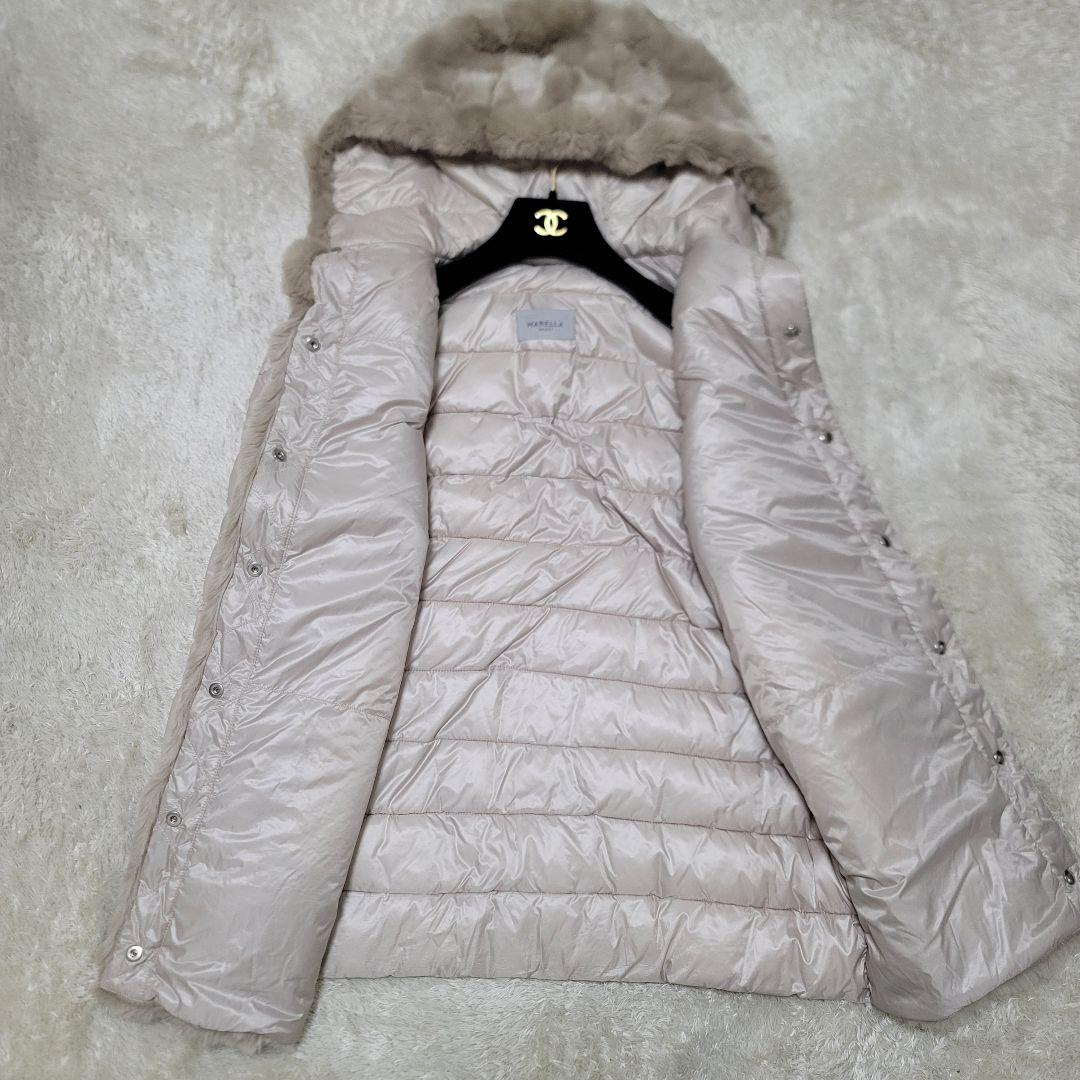 美品✨Max Mara MARELLA 中綿 ダウン 2way 切り替 え 軽量