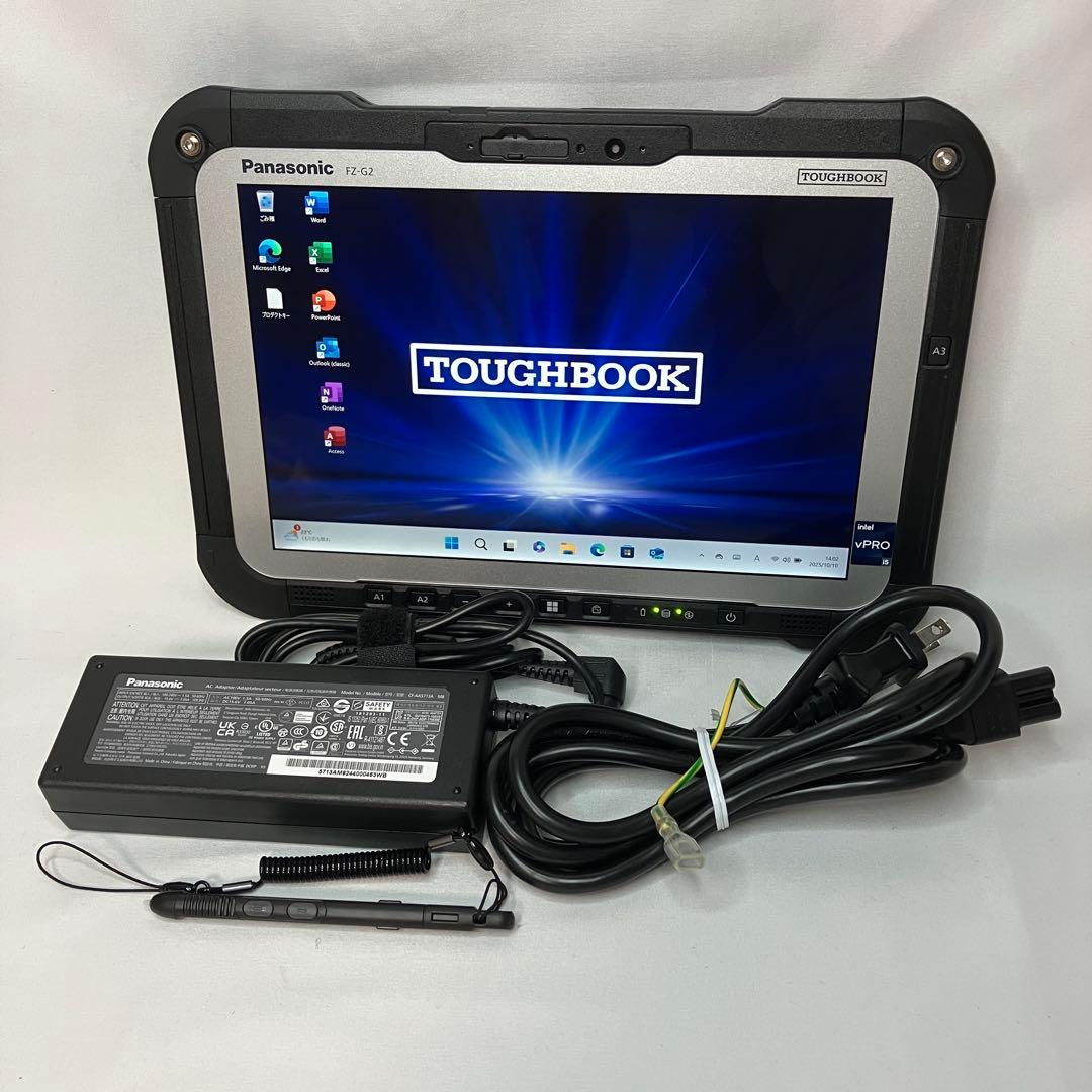 極美品 TOUGHBOOK FZ-G2 12世代 i5 累積 40時間 オフィス