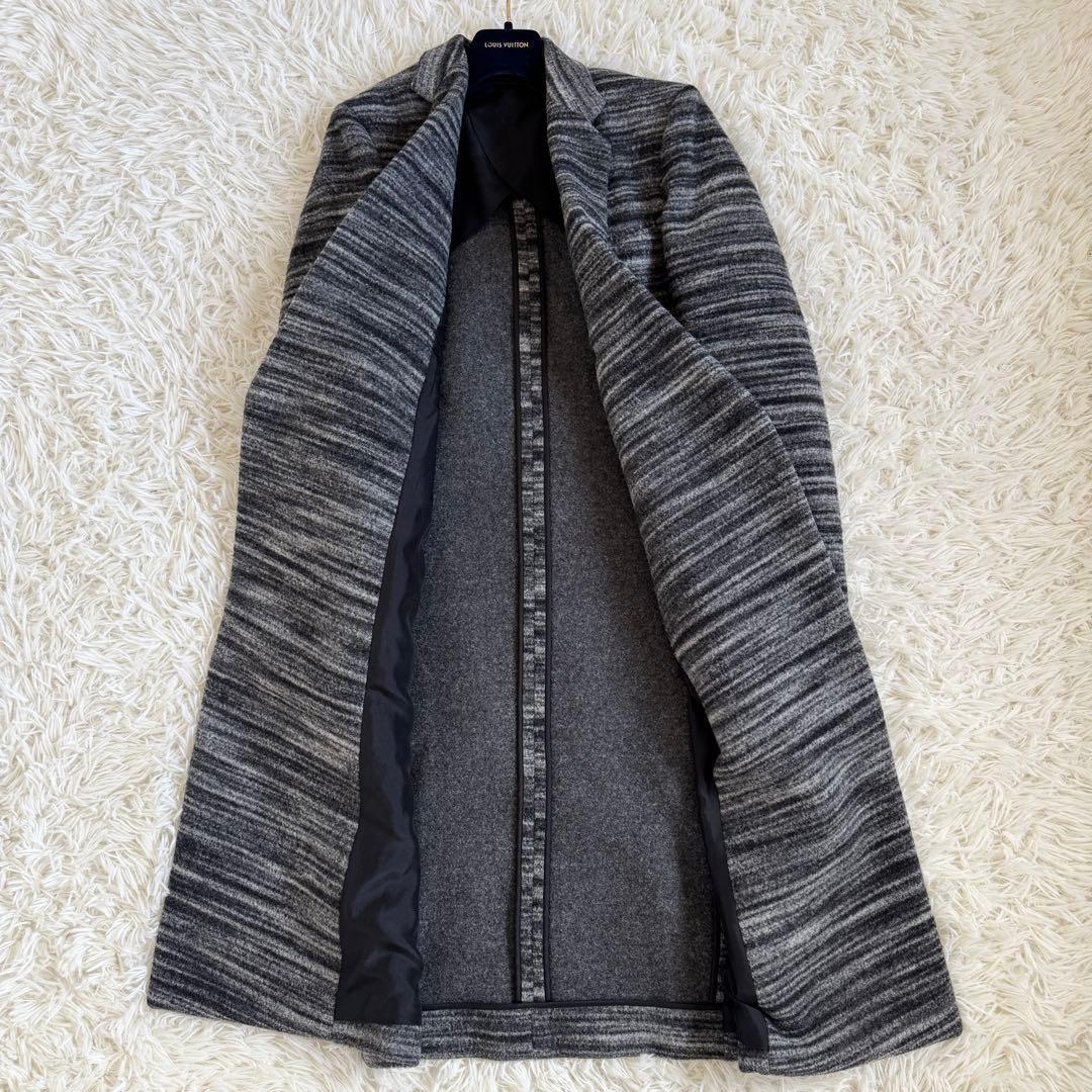 未使用級　フィービー　セリーヌ　クロンビーコート　シルク　グレー　Sサイズ