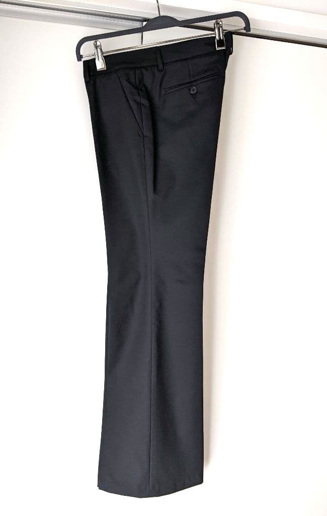 【美品】グリーンレーベルリラクシング　ブラックフォーマル パンツ　スーツ 40
