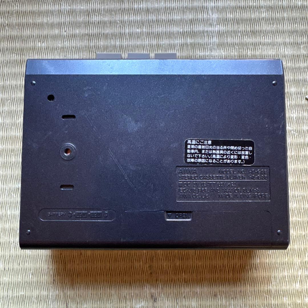 アイワ　カセットプレーヤー AIWA HS-G35 AUTO REVERSE