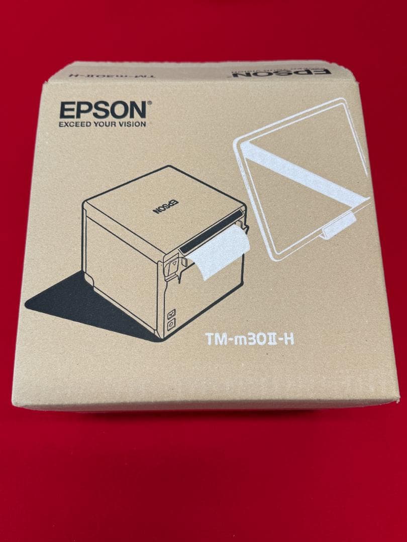 使用極少 EPSON TM-m30Ⅱ-H ブラック レシートプリンター ⑪