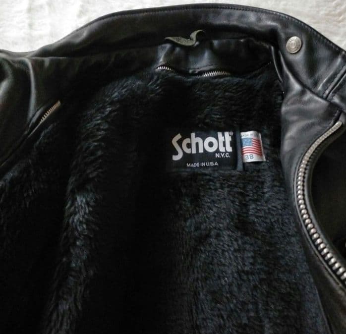 【美品⠀】schott641 38インチシングルライダース