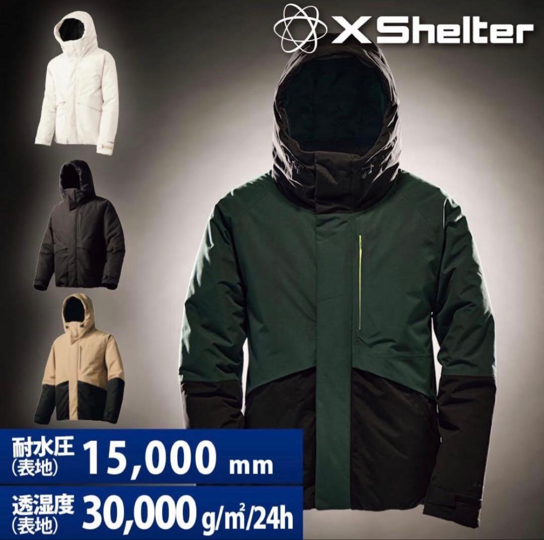 エックスシェルター(R)断熱α防水防寒ジャケット ブラック 新品未使用タグ付き
