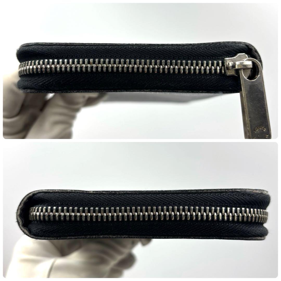美品　ルイヴィトン　ダミエ　グラフィット　ジッピー　オーガナイザー　長財布　69