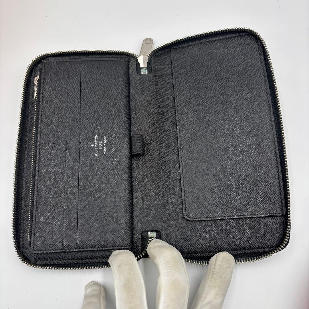 美品　ルイヴィトン　ダミエ　グラフィット　ジッピー　オーガナイザー　長財布　69