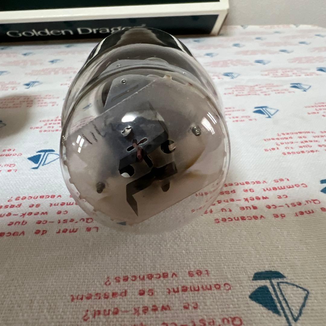 真空管ゴールデンドラゴン　KT66 4本　箱付　マッチドクワッド　動作品