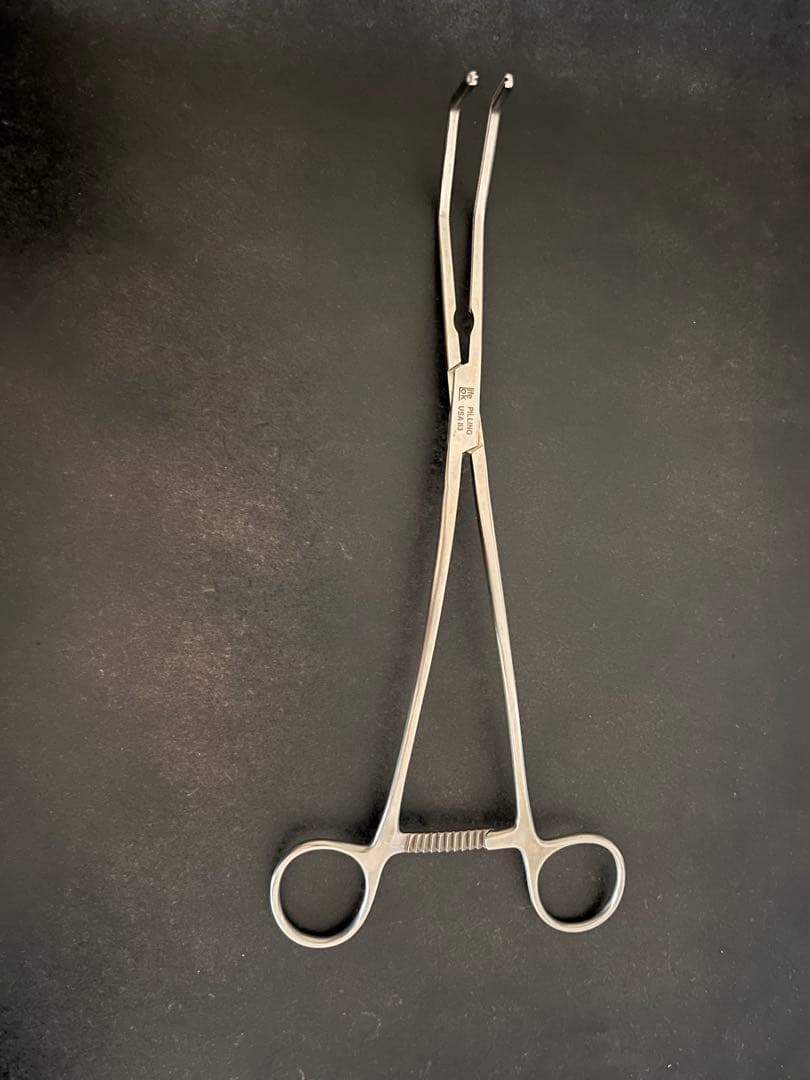 【値下OK】PILLING 大動脈遮断鉗子　ドゥベーキタイプ　27cm