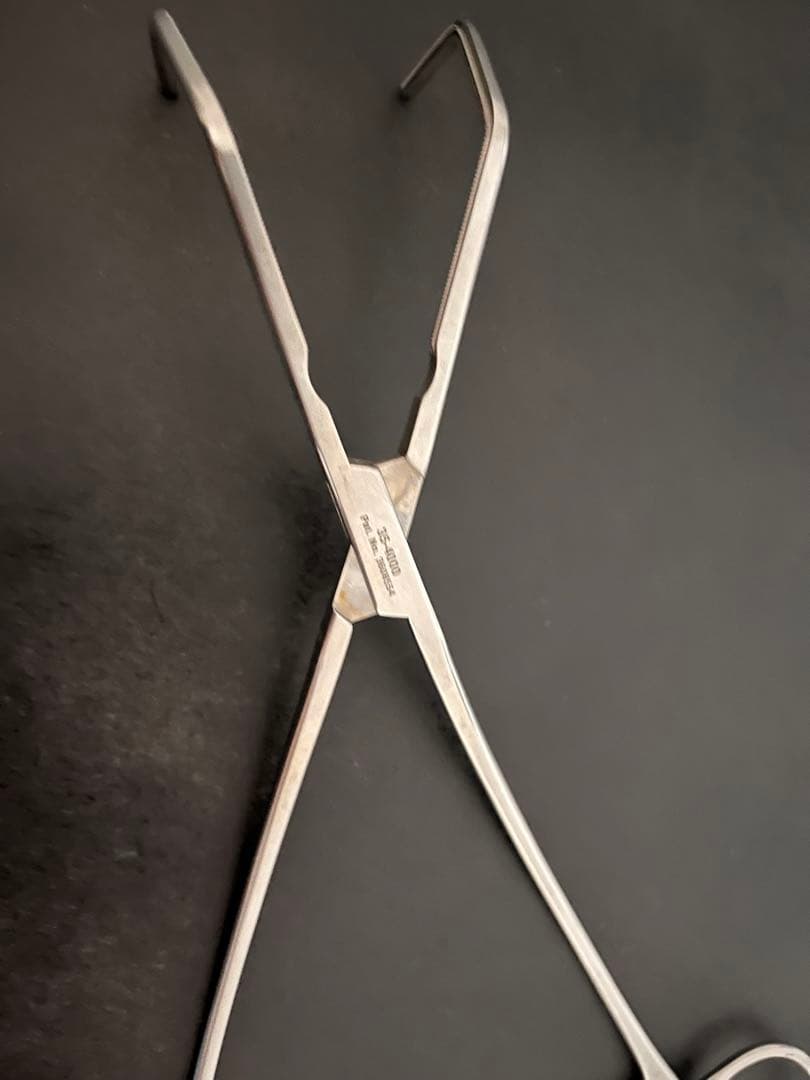 【値下OK】PILLING 大動脈遮断鉗子　ドゥベーキタイプ　27cm